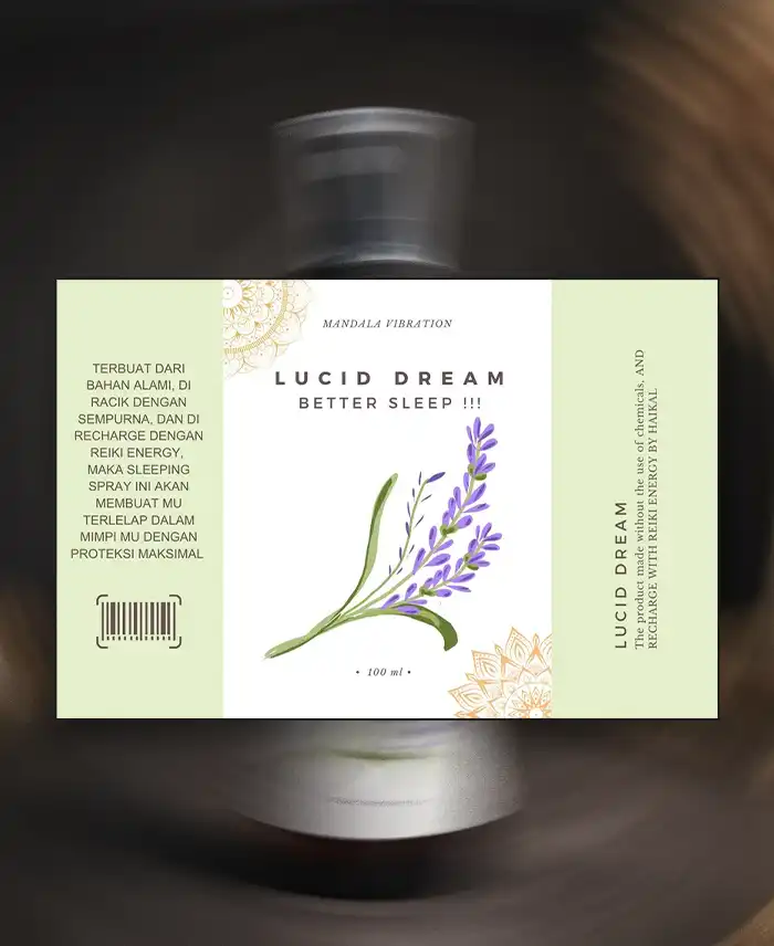 Lucid Dream Pillow Spray Mandala Vibration