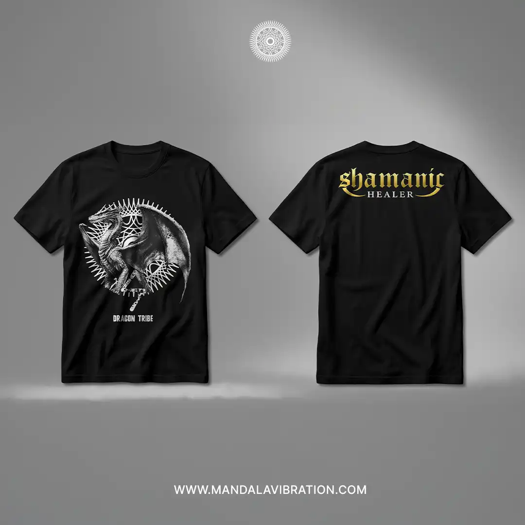 T-Shirt Dragon Tribe by Mandala Vibration - Image 4