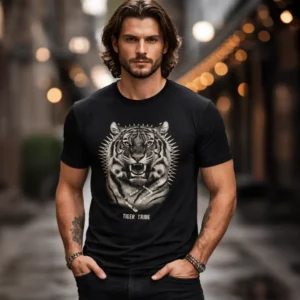 T-Shirt Tiger Tribe by Mandala Vibration