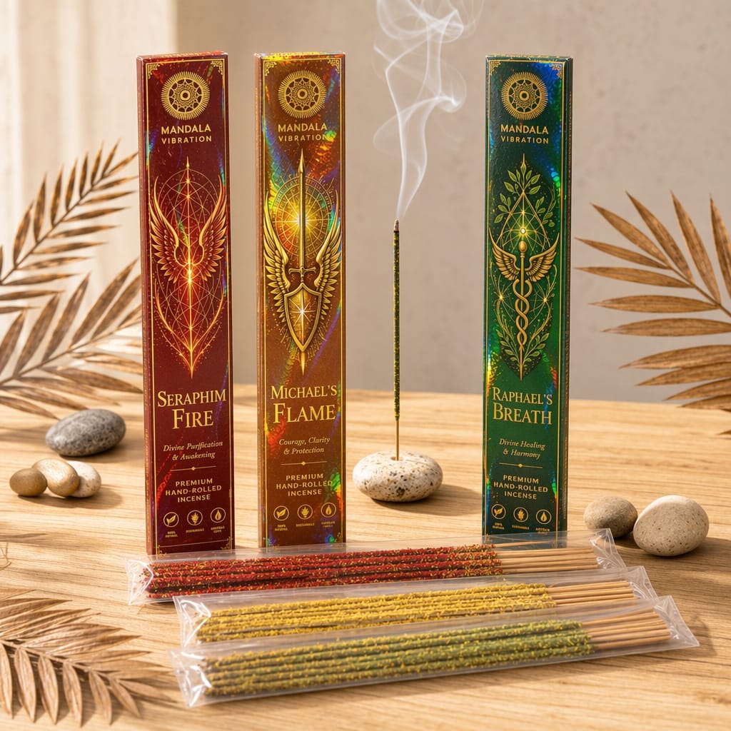 Angel Series - Dupa Ritual Proteksi, Keberanian & Cord Cutting Mandala Vibration - Image 2