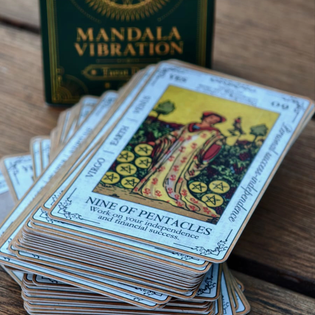 Mandala Vibration Tarot Deck - Image 3