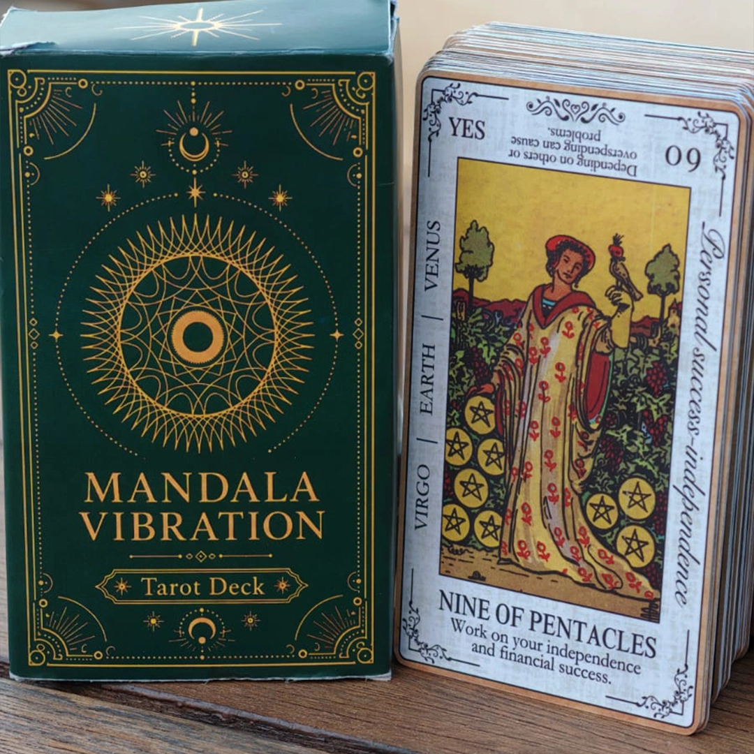 Mandala Vibration Tarot Deck - Image 2