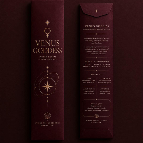 Venus Goddess – Sacred Herbal Ritual Incense - Image 2